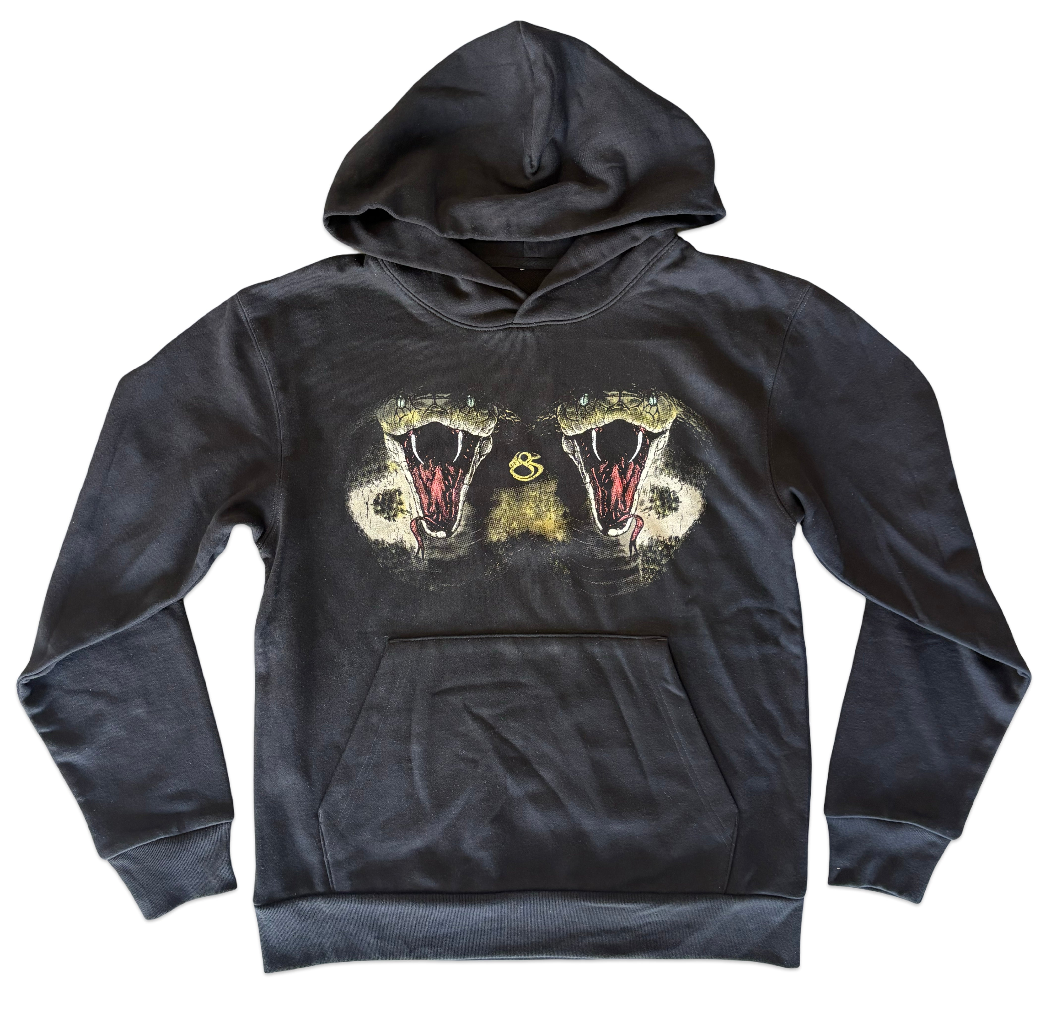 “Twin serpent” thermal zip up
