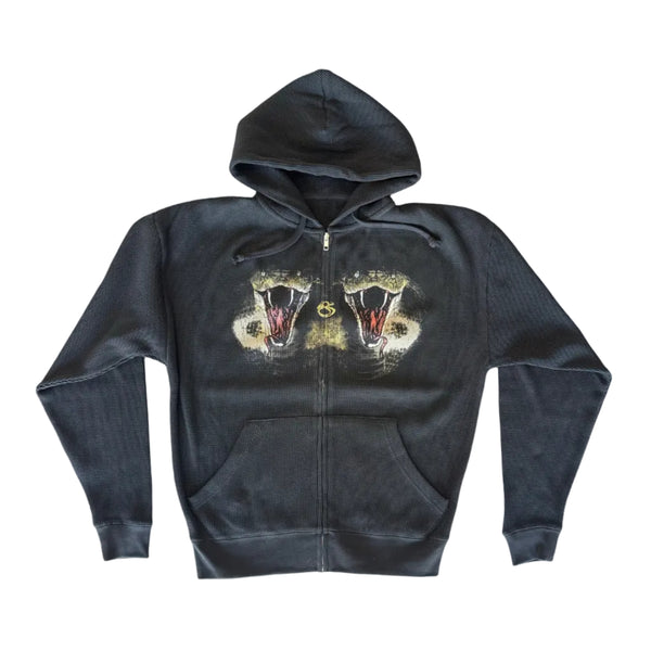 “Twin serpent” thermal zip up