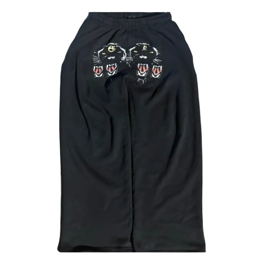 “Black coated panther” sweat pants