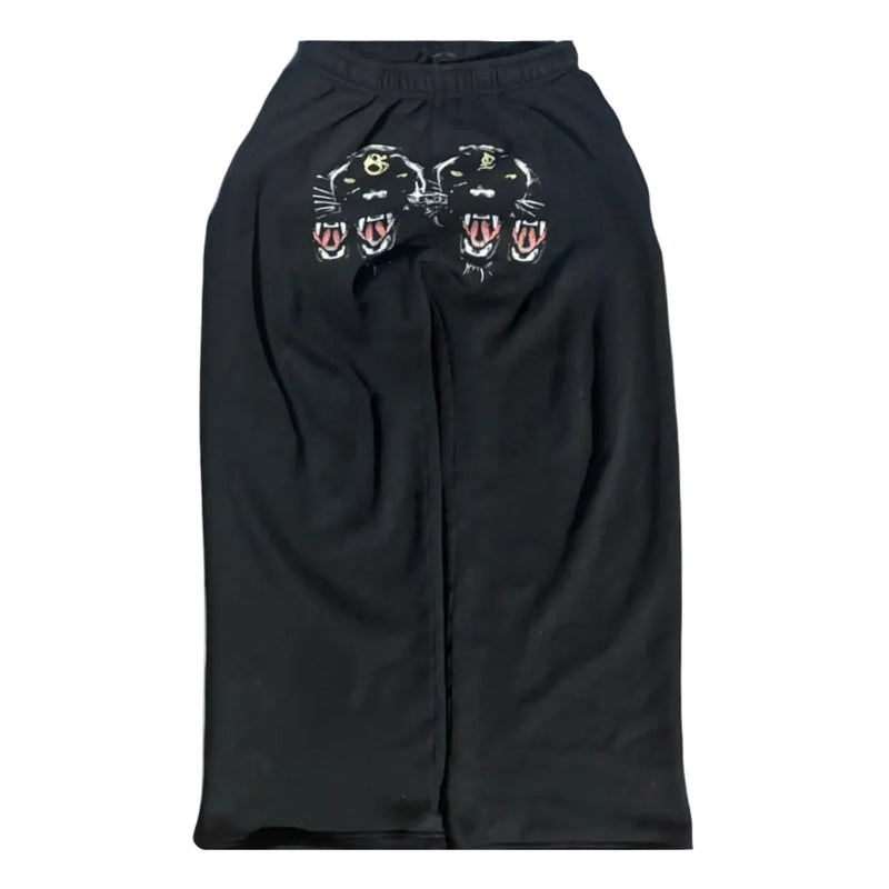 “Black coated panther” sweat pants