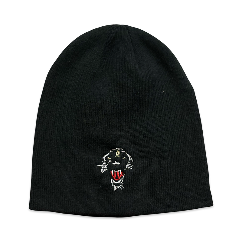 “Black coated panther” beanie