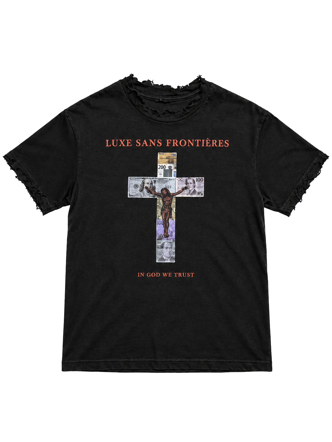 Blessed currency tee (black)