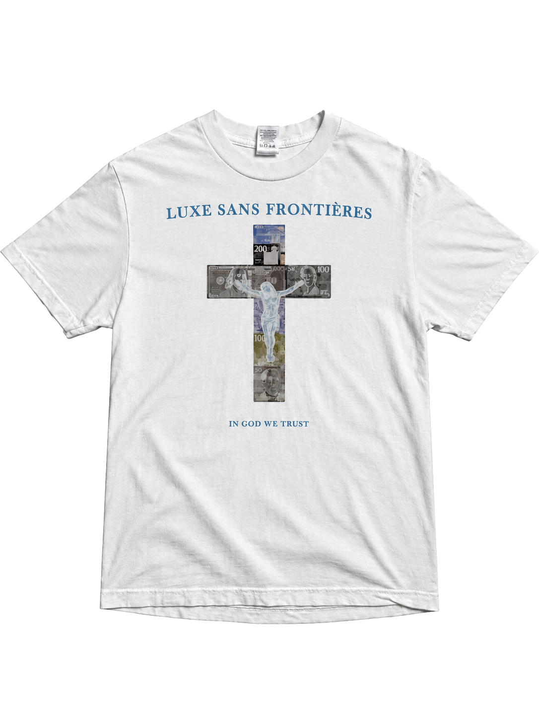 Blessed Currency tee (Blue)