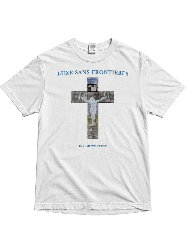 Blessed Currency tee (Blue)