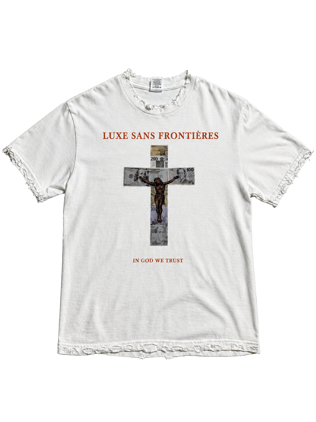 Blessed currency tee (white)