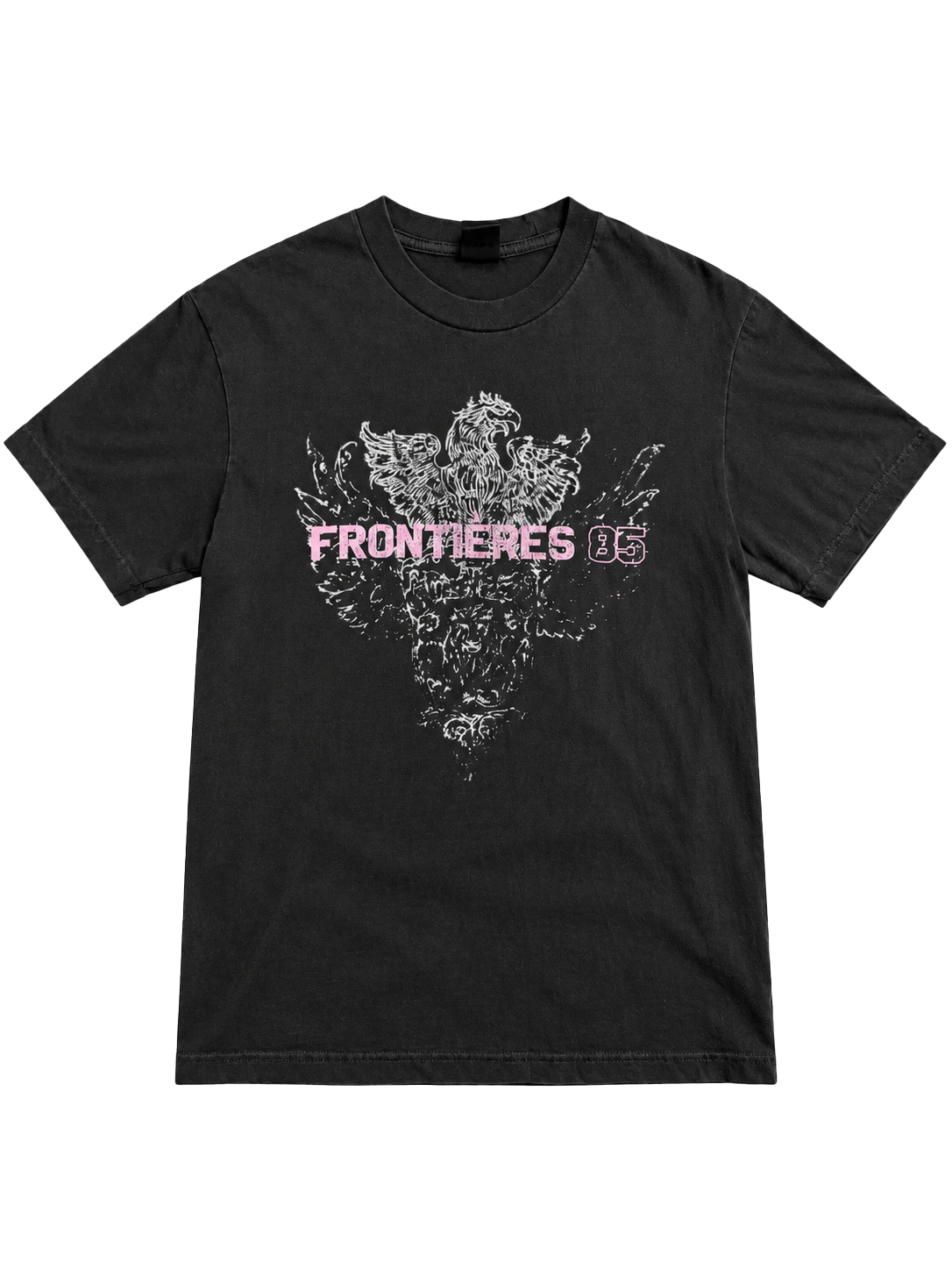 Frontières 85 tee (shadow gray)
