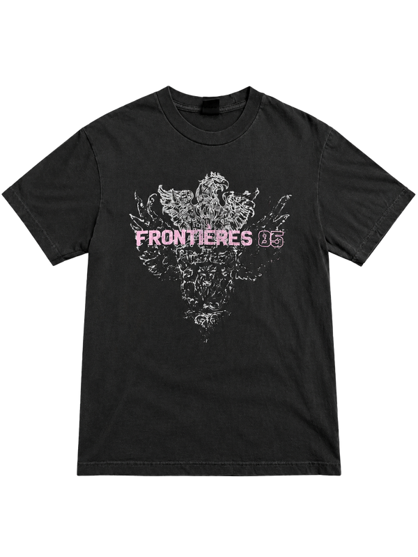 Frontières 85 tee (shadow gray)