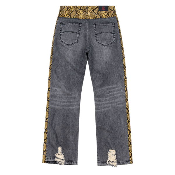 Green Serpent Denim