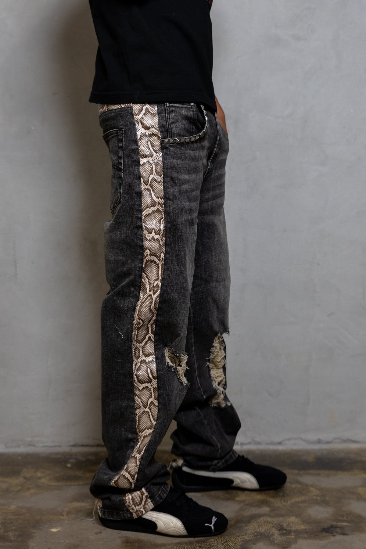 White Serpent Denim