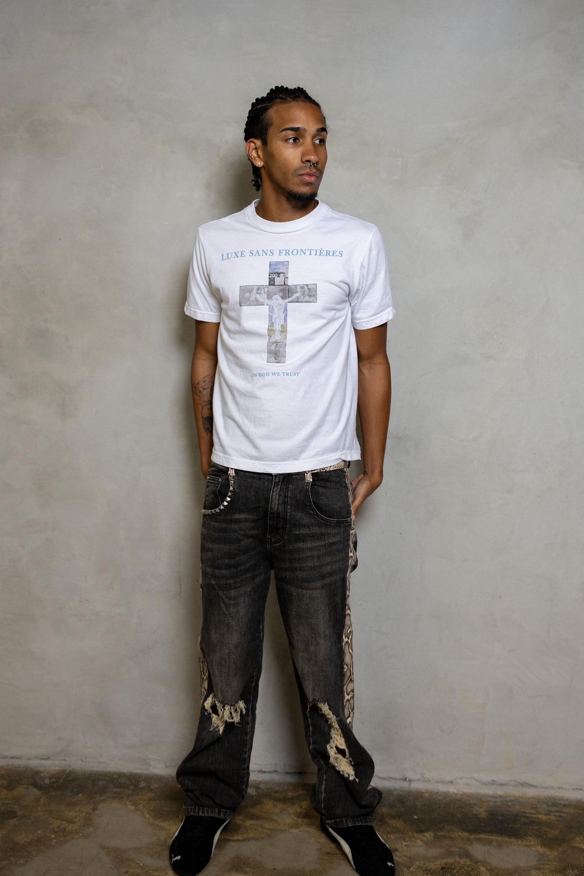 Blessed Currency tee (Blue)
