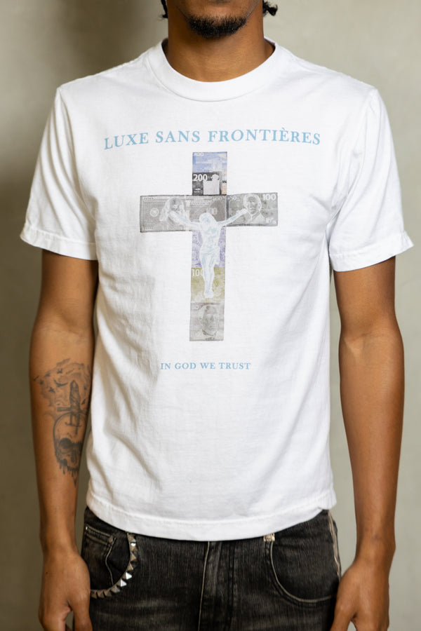 Blessed Currency tee (Blue)