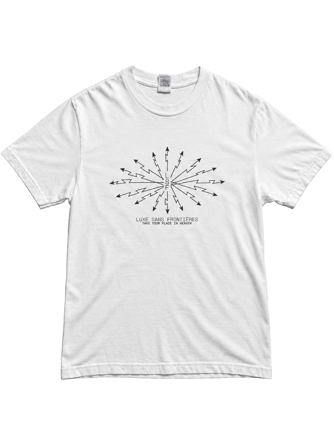 Take Your Place In Heaven tee (white)