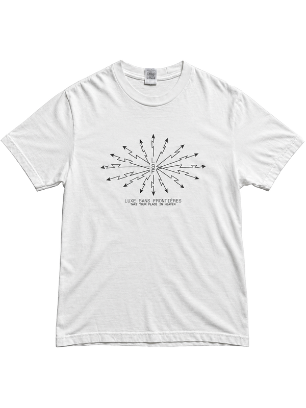 Take Your Place In Heaven tee (white)