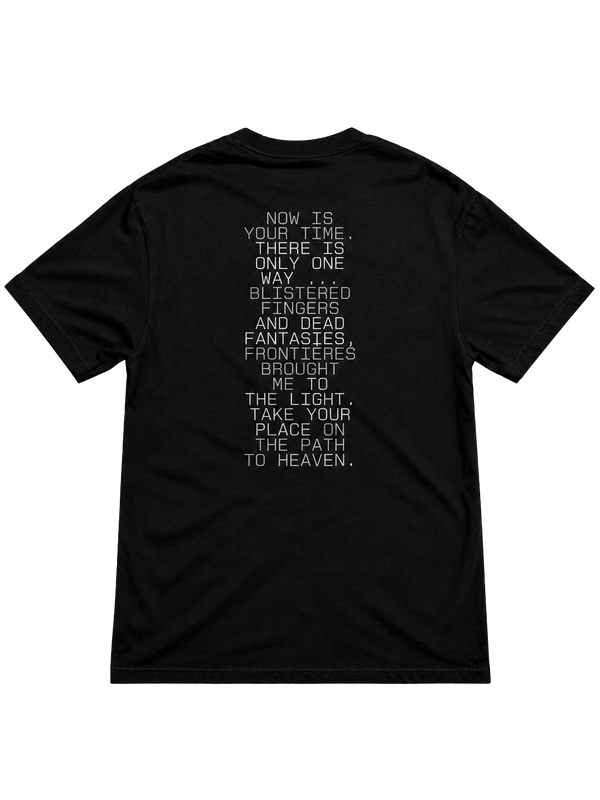 Take Your Place In Heaven tee (black)